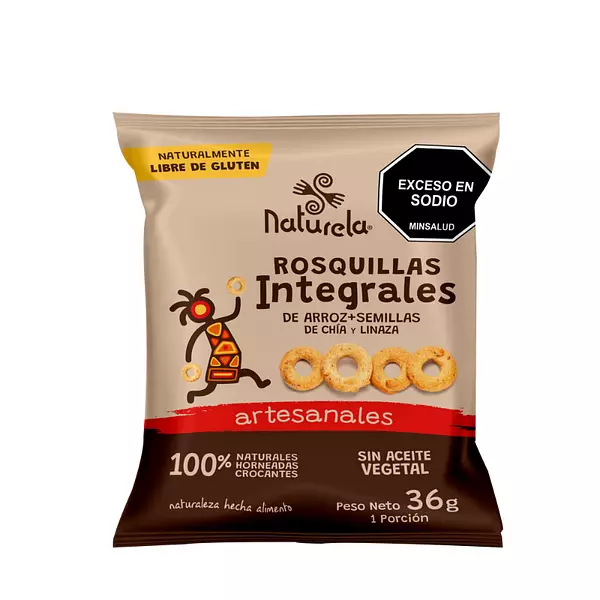 Rosquillas Integrales Arroz Surtidas 3 Sabores