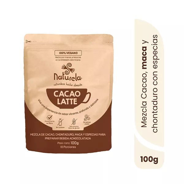 Cacao Latte Con Maca