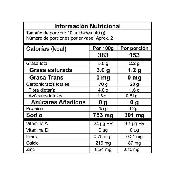 Rosquillas Integrales Arroz Semillas Chía Linaza