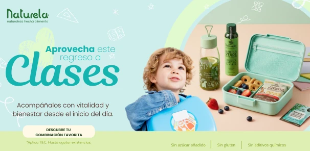 Regreso a clases con energía natural