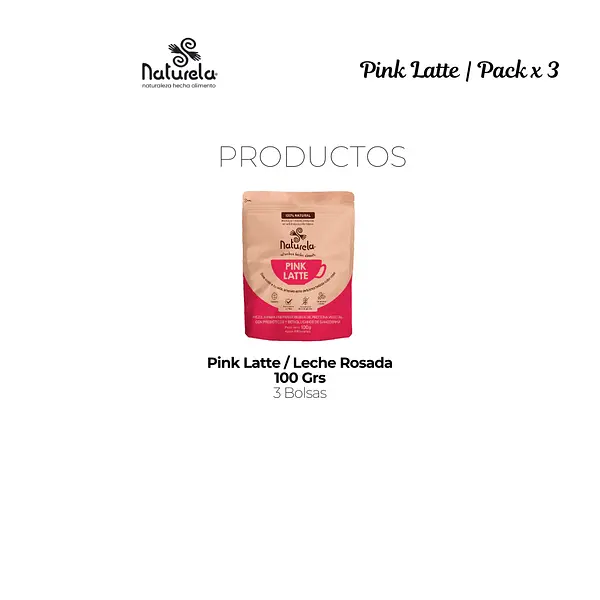 Pack X3 Pink Latte
