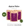 Pack X3 Açaí En Polvo (Acai) 100% Natural