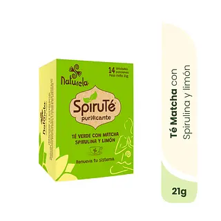 Spiruté Purificante Con Té Matcha