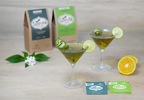 Cóctel Armonía con Spiruté Moringa